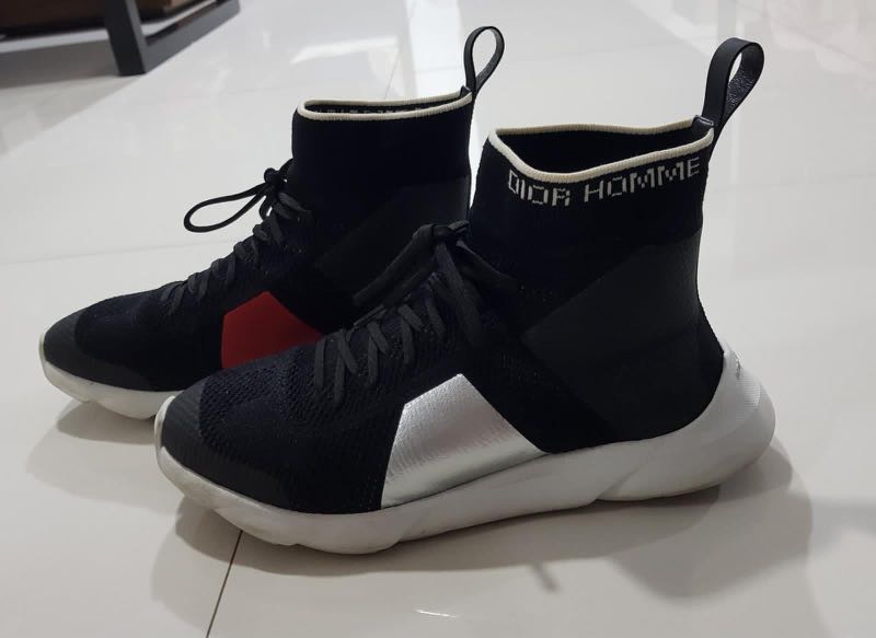 dior homme high top sneakers
