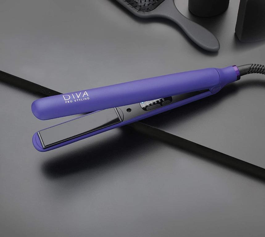Diva Pro Styling Digital Straightener And Styler Violet Health Beauty Hair Care On Carousell