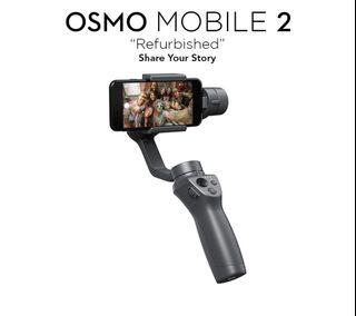 Osmo Mobile 2 Portable 3-Axis Handheld Gimbal Stabilizer for Smartphones (Refurbished)