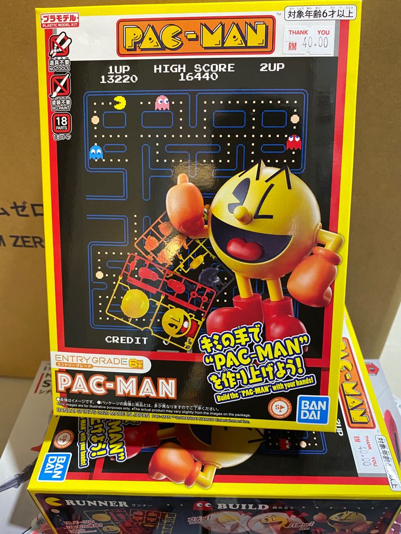 Entry Grade PAC Man, Hobbies & Toys, Collectibles & Memorabilia, Fan ...