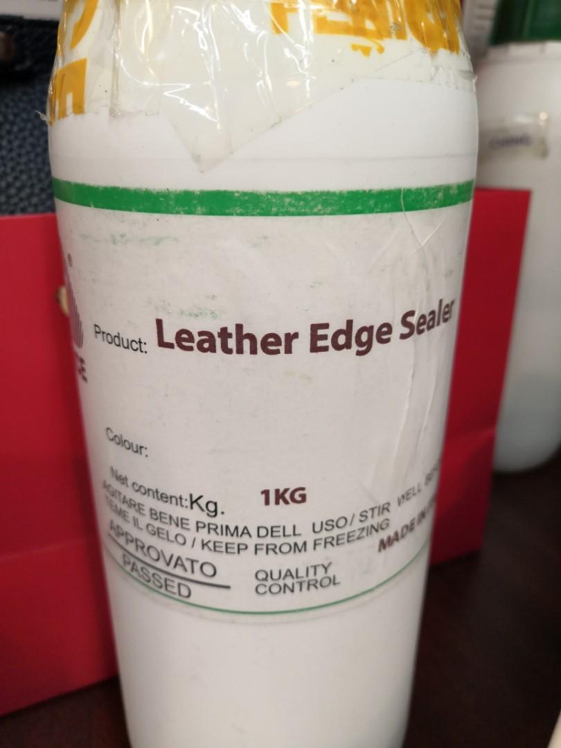 100 ml 意大利品牌-Fenice Leather Edge Sealer, 興趣及遊戲, 手作＆自家設計, 工藝用品及工具- Carousell