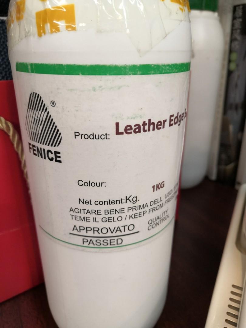 100 ml 意大利品牌-Fenice Leather Edge Sealer, 興趣及遊戲, 手作