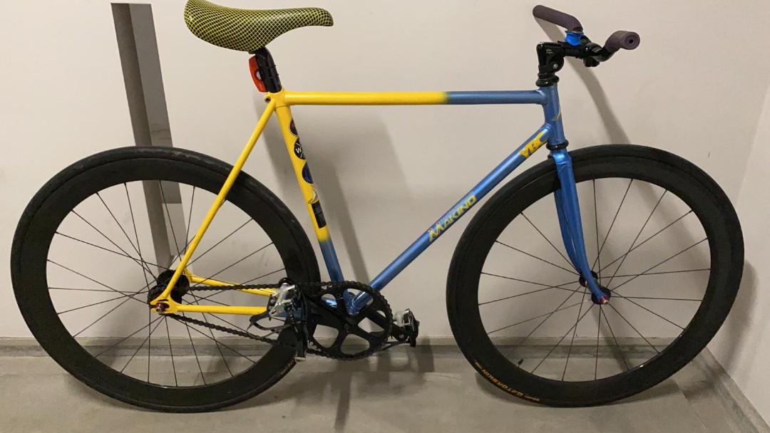 Fixed gear NJS MAKINO restored Sports Equipment Bicycles