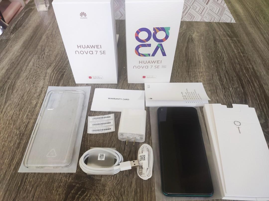huawei nova 7 se 5g mint condition