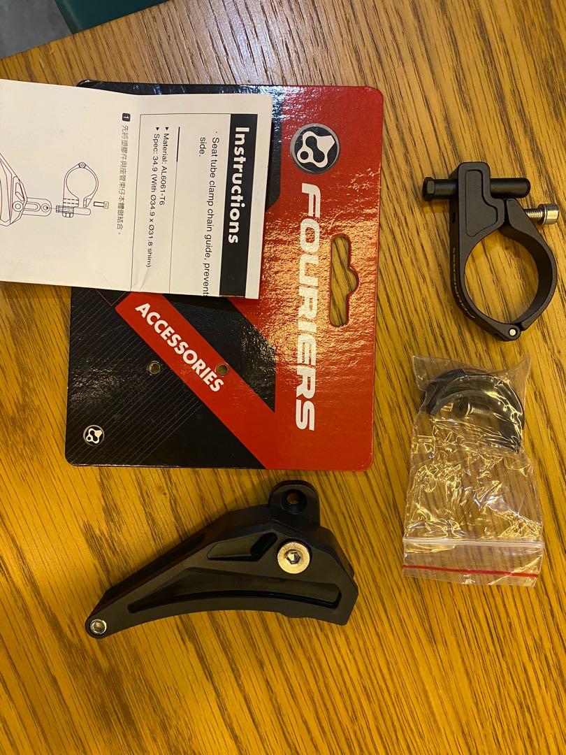 Fouriers MTB Single Speed Seat Tube Clamp Assembly Chain Guide