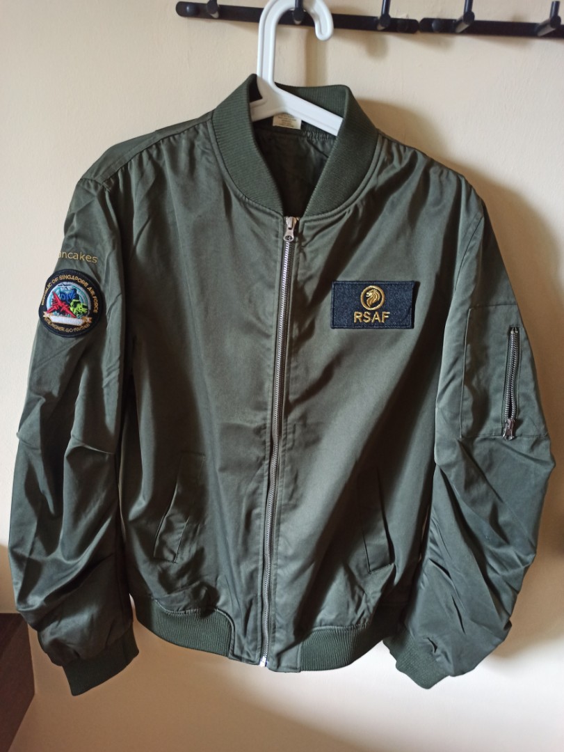 Genuine RSAF Bomber Jacket, Men's Fashion, Coats, Jackets and Outerwear ...