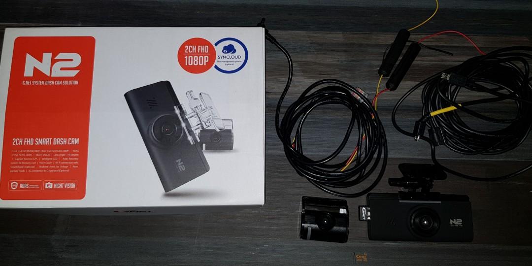 N2 2CH FHD 24 hours car dash cam DVR 1080P Night Vision, 140