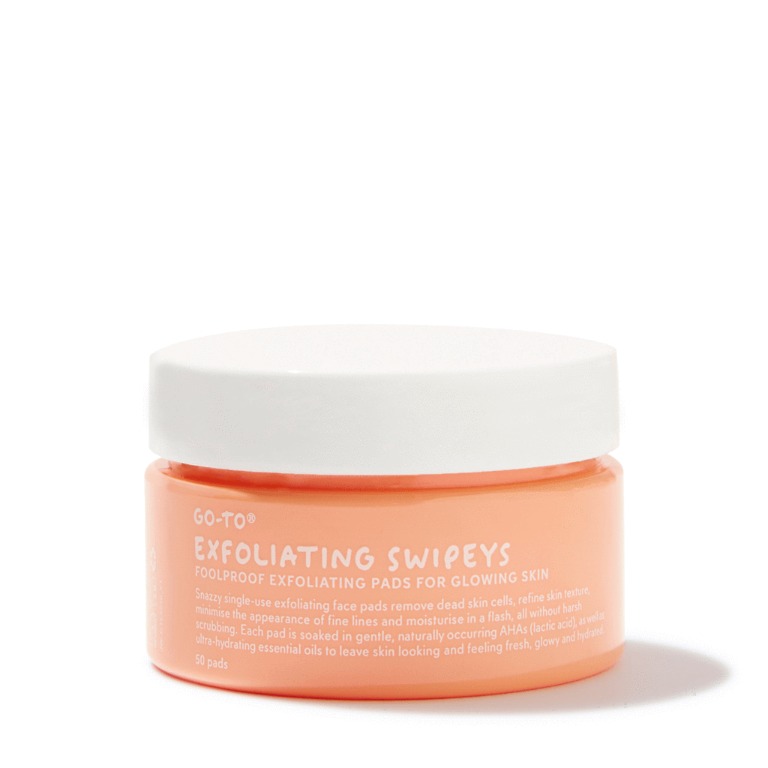 exfoliating swipeys go to