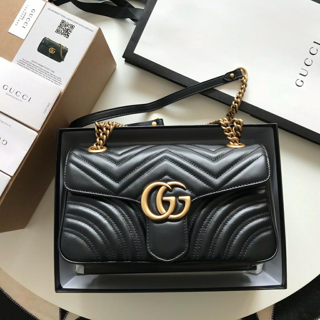 Gucci Marmont Bundle Item free kasut, Women's Fashion, Bags & Wallets,  Shoulder Bags on Carousell