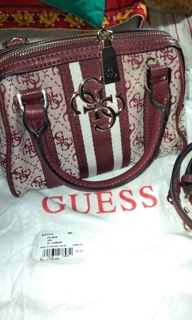 Guess vintage mini satchel top