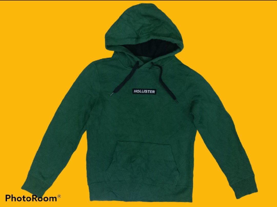 Hollister box top logo hoodie