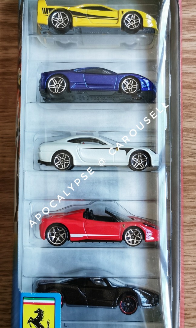Hot wheels ferrari 5 pack 2014 sales