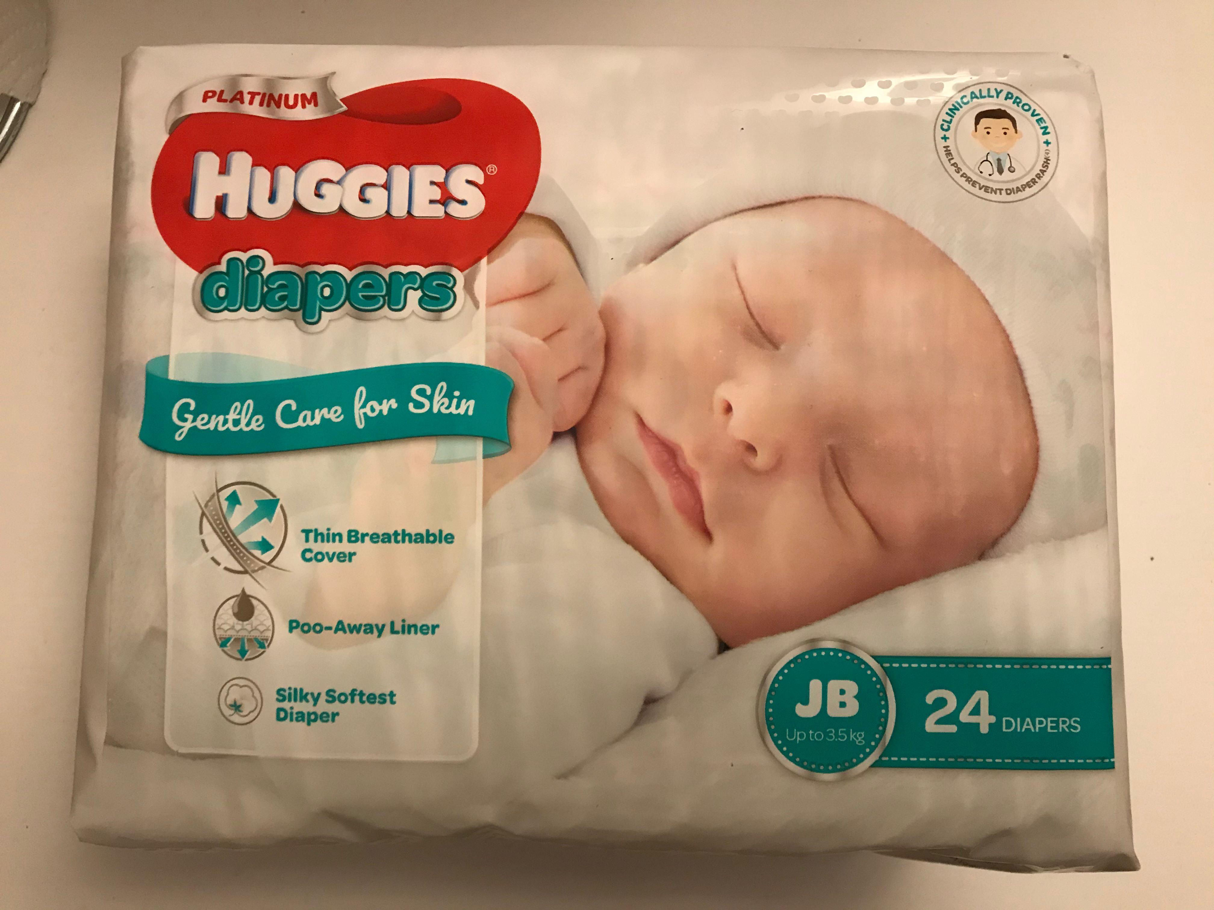 huggies platinum just born