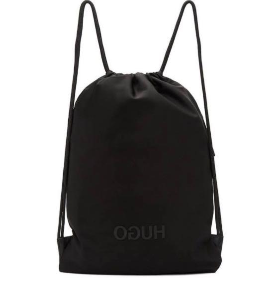 hugo boss drawstring bag