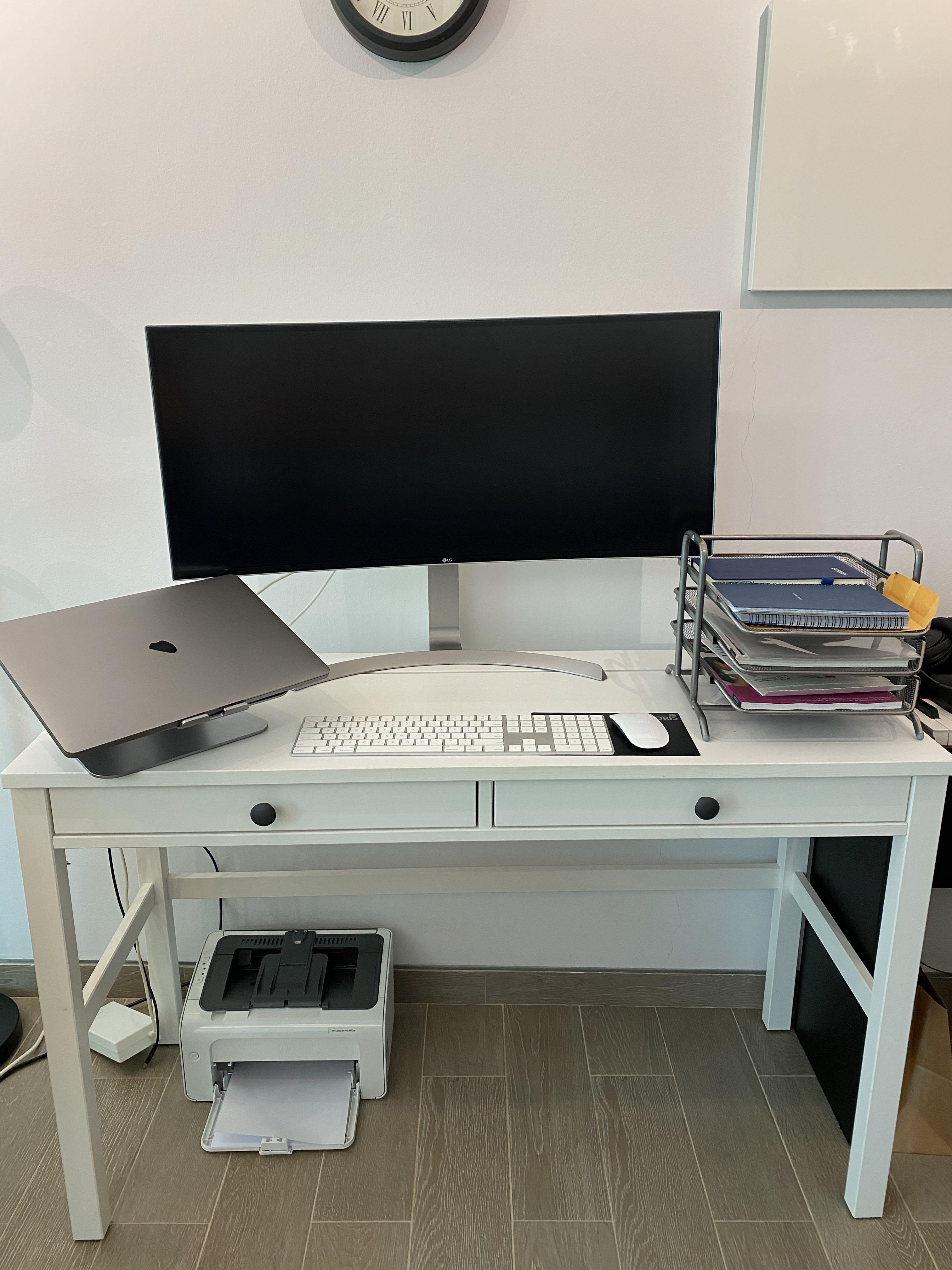 Hemnes deals computer desk