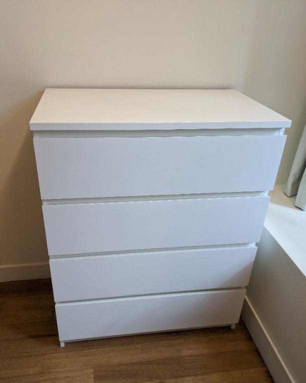 Used ikea malm deals dresser
