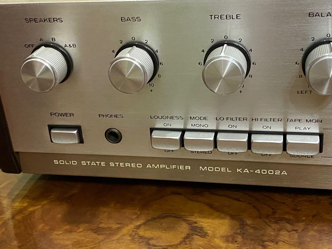 Kenwood KA4002A solid state integrated, Audio, Soundbars, Speakers
