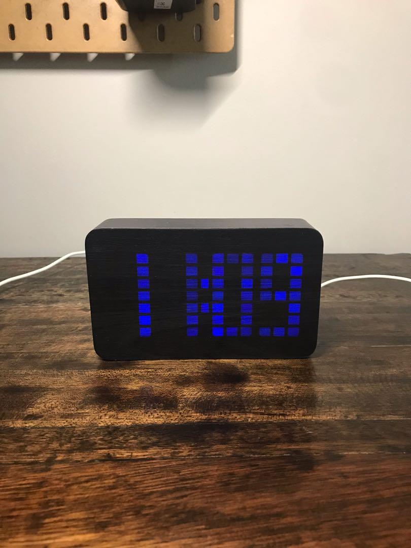 Li & Tai Digital Clock, Furniture & Home Living, Home Decor, Clocks on ...
