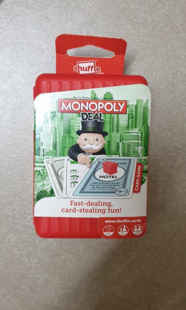 Limited Edition Shuffle Monopoly Deal Card Game, Hobbies & Toys, Toys