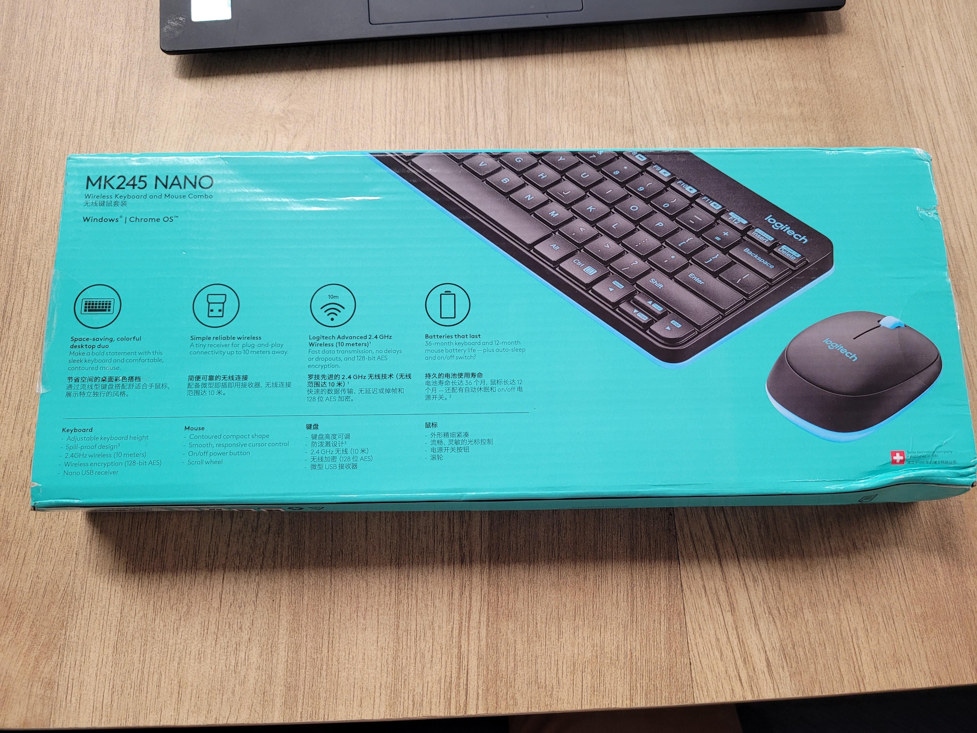 Logitech MK245 Nano Keyboard, Computers & Tech, Parts & Accessories ...