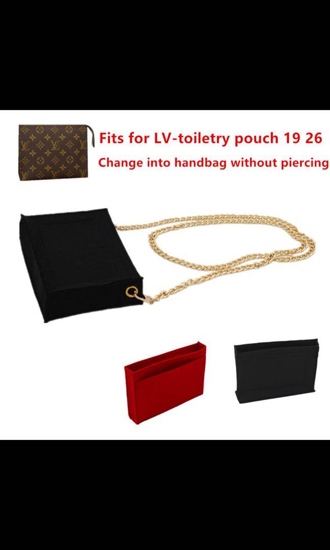 Bag Organizer Insert for Louis Vuitton Toiletry Pouch 19 Bag – Luxegarde