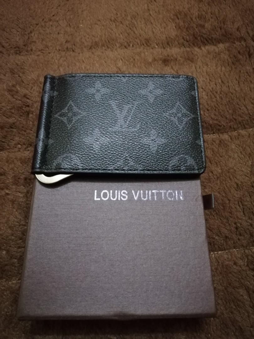 LV money clip wallet (preloved), Men's Fashion, Watches & Accessories,  Wallets & Card Holders on Carousell