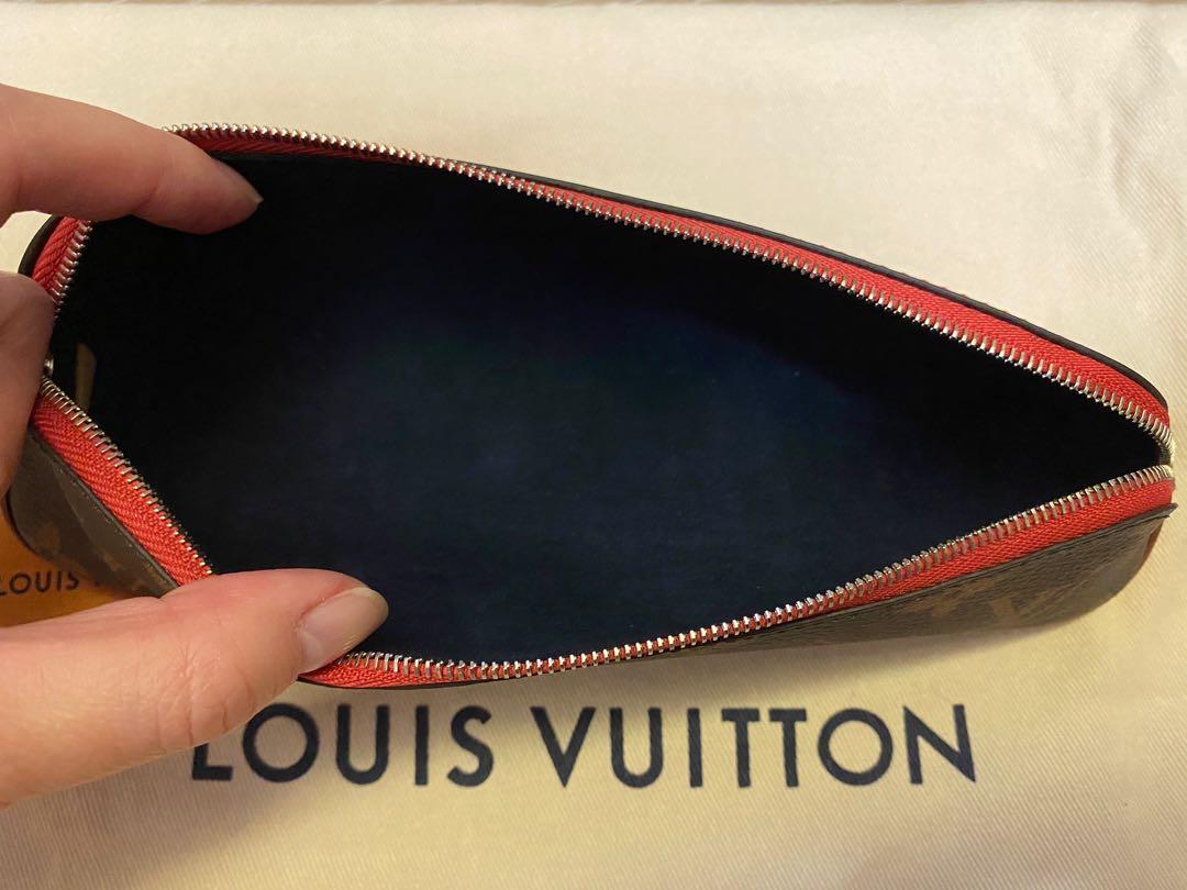 Preloved Louis Vuitton Monogram Canvas Elizabeth Pencil Pouch Red SP11 –  KimmieBBags LLC