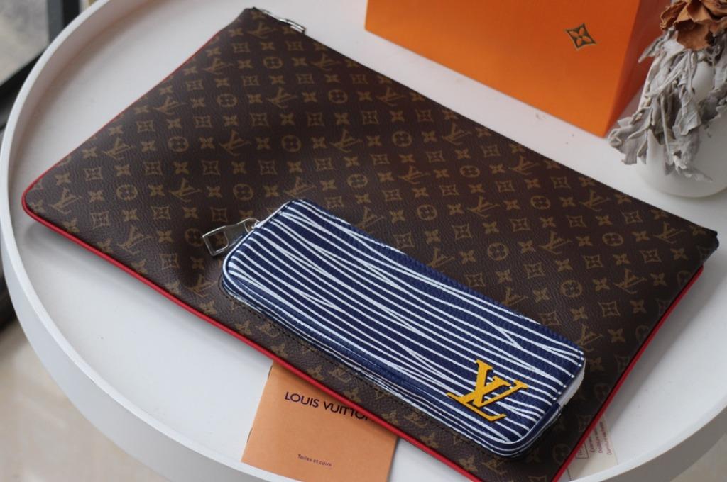 LV POCHETTE A4 MULTIPOCKET, Men's Fashion, Bags, Belt bags, Clutches and  Pouches on Carousell