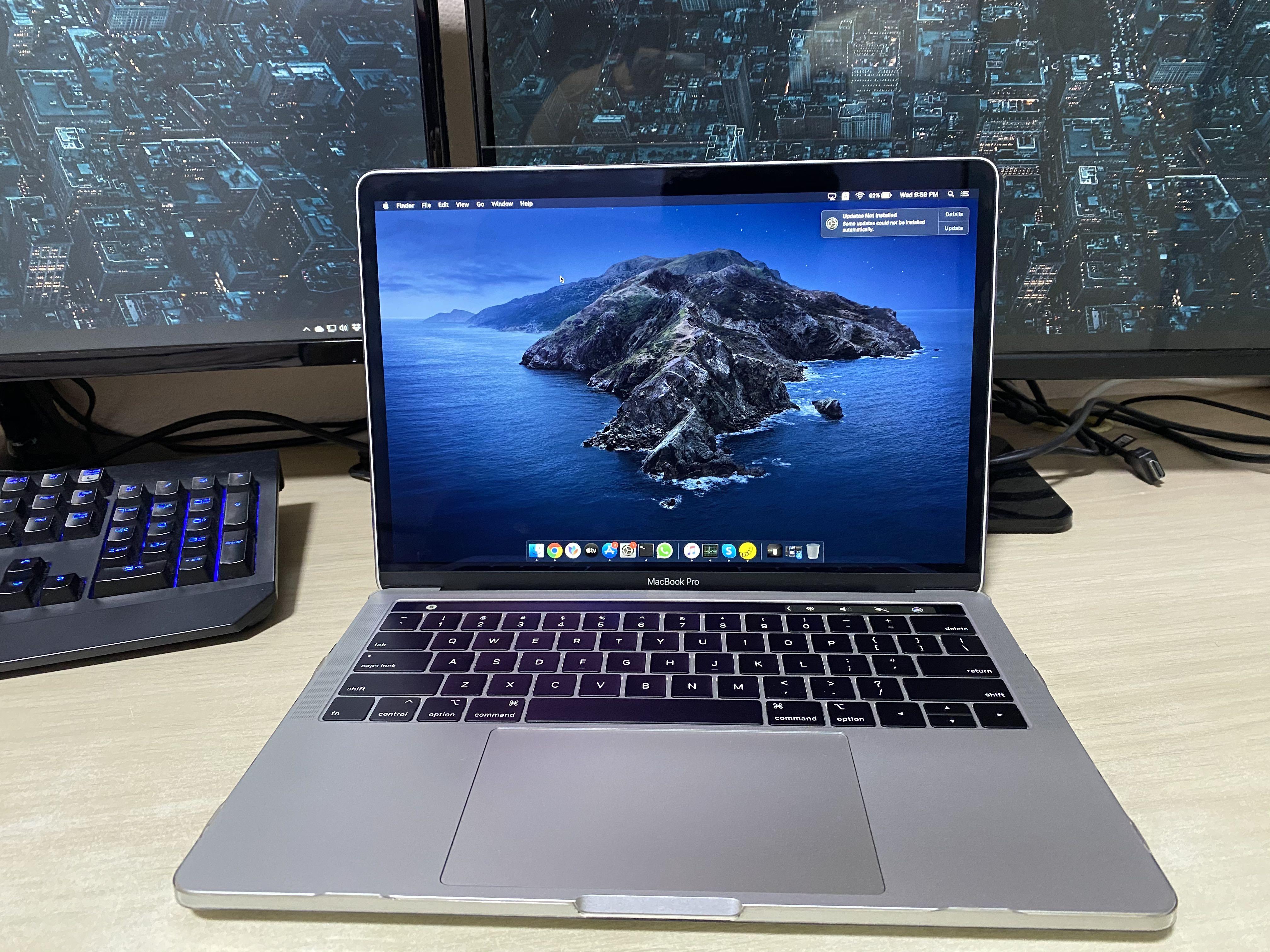 2019 MacBook Pro Two Thunderbolt 3 ports