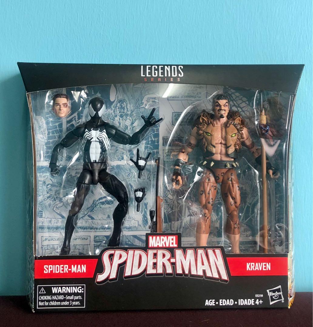 Marvel legends spider man top kraven 2 pack