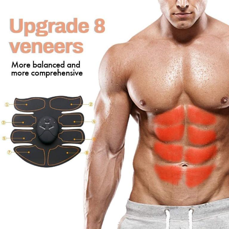 ABS Stimulator, Ab Machine, Abdominal Toning Belt Muscle Toner Fitness  Training Gear Ab Trainer Equipment for Home