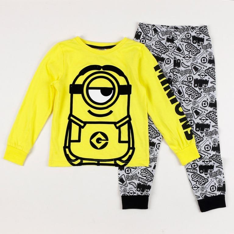 英國minions睡衣 家居服套裝貨量少售完即止2 7y Pajamas 兒童 孕婦用品 嬰兒及小童流行時尚 Carousell