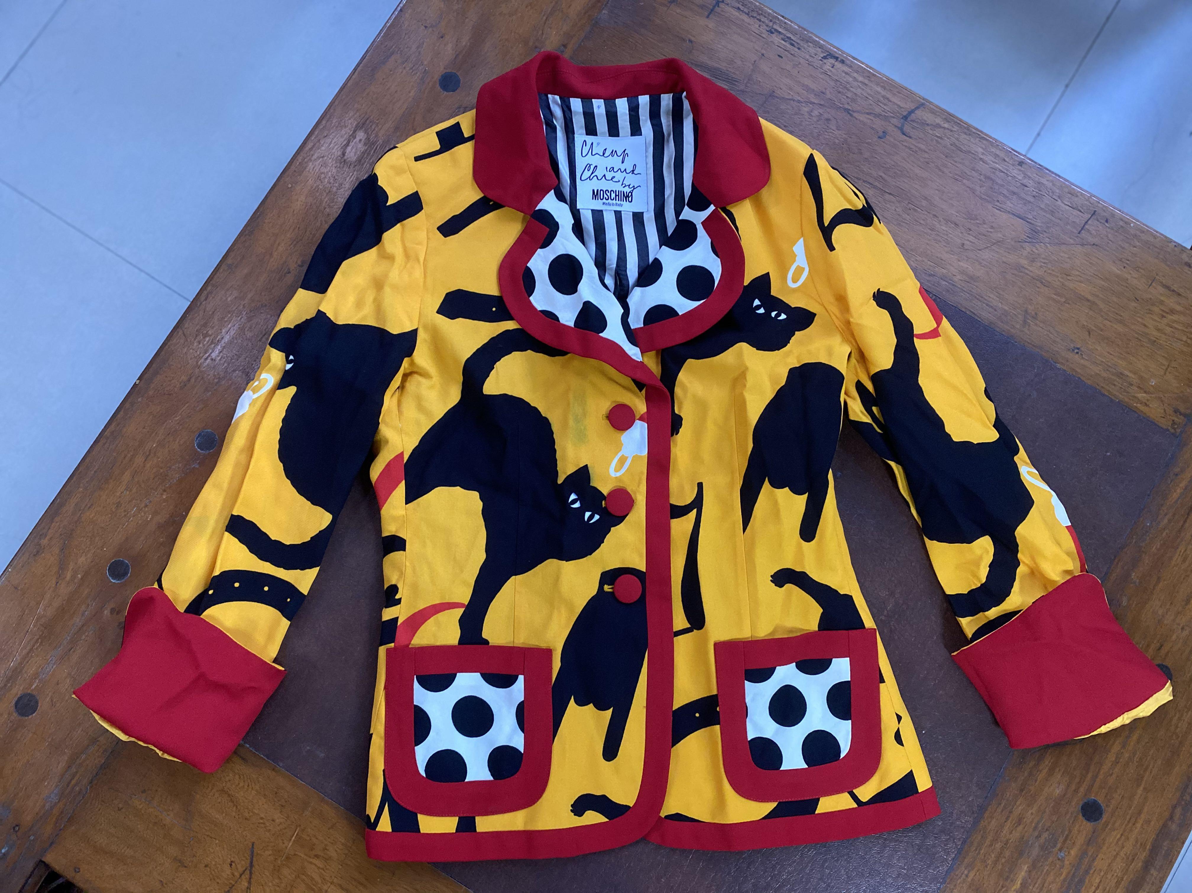 vintage moschino blazer