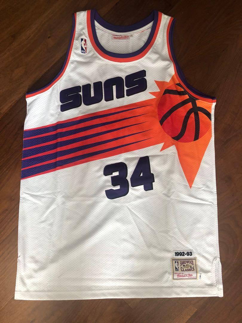 Mitchell&Ness】Men's New Original NBA 1992-93 Phoenix Suns #34