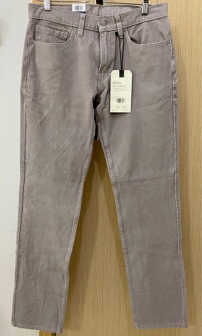 New Levis 511 grey corduroy 31X32, Men's Fashion, Bottoms, Jeans on  Carousell