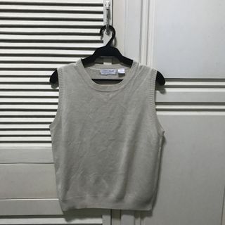 nude sweater vest