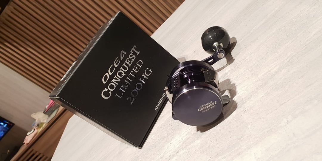 Shimano Ocea Conquest Limited 200HG (Right Hand), Everything Else on  Carousell