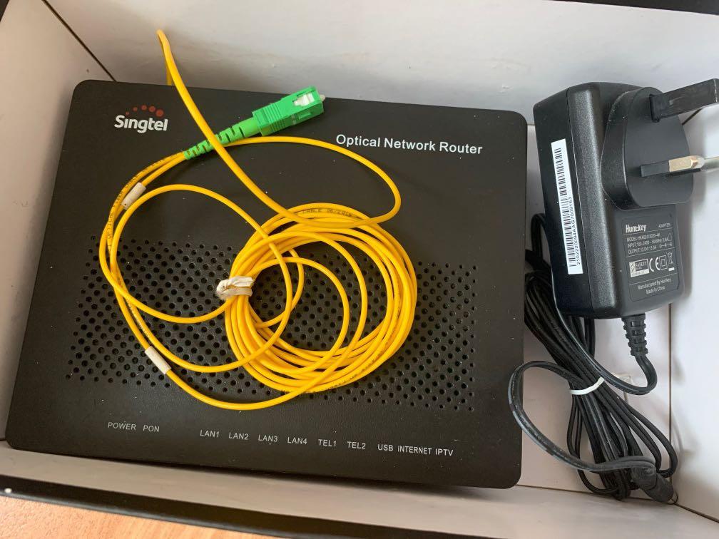 Optical Network Router ( SingTel ), Computers & Tech, Parts ...