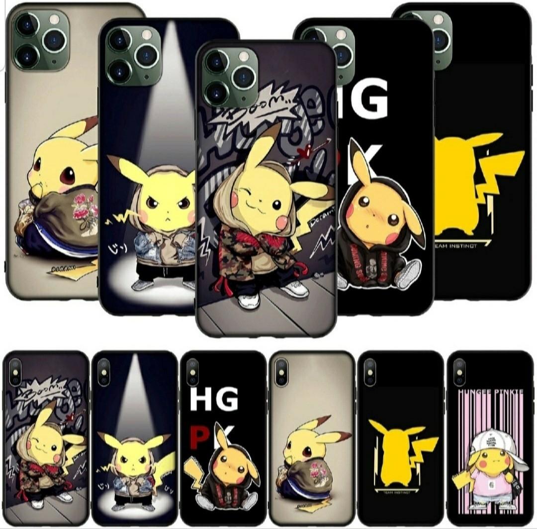 Pokemon Pikachu Phone Case Samsung 0 A11 A51 1 S8 S9 S10 Lite S Plus Note