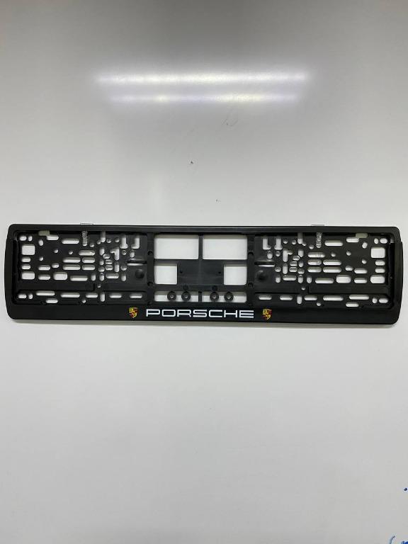 Porsche Number Plate Brackets Frames Cayman Cayenne Macan Taycan