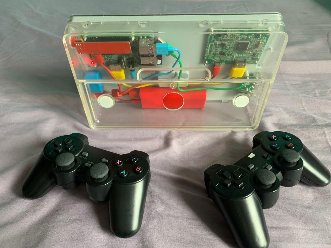 Retro Game Machine w/ 10 inch Monitor, Raspberry Pi 3b (Batocera OS) 27k Games, Toys & Games