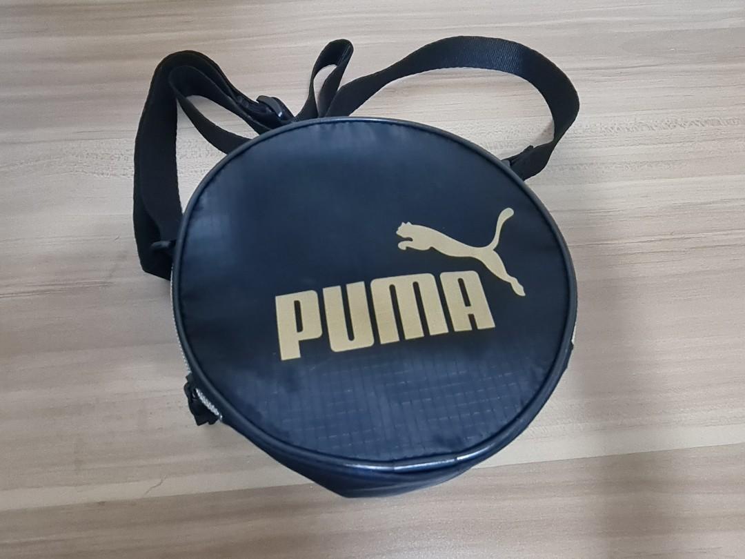 puma round sling bag