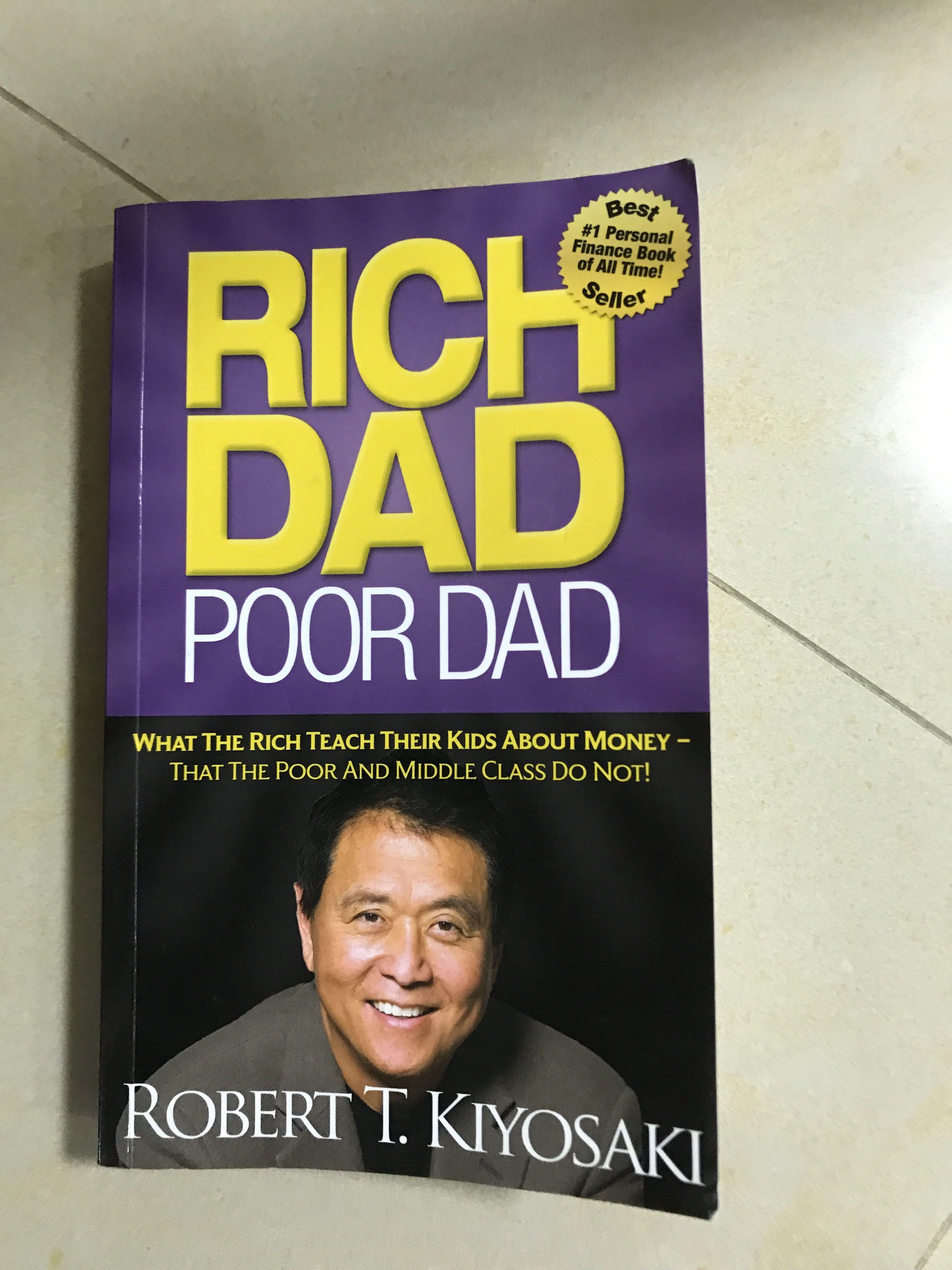Rich Dad Poor Dad By Robert T Kiyosaki Hobbies Toys Books Magazines Fiction Non Fiction On Carousell