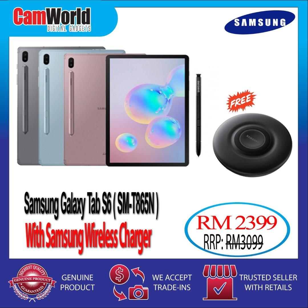 Tablet Samsung Galaxy Tab S6 T865N 10.5 LTE 128GB - Grey