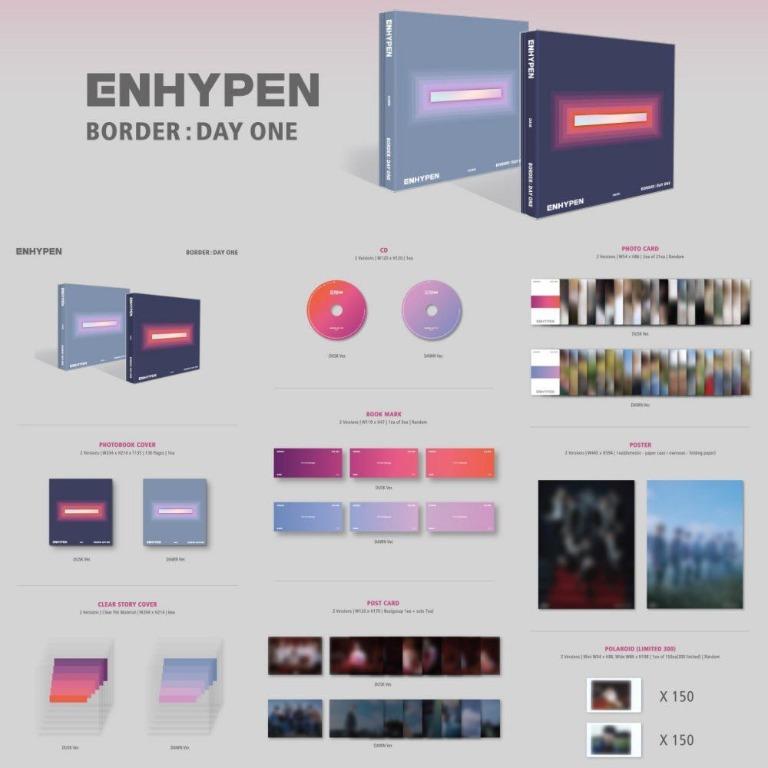 SEALED ENHYPEN ALBUM WITH POSTER, Hobbies & Toys, Memorabilia