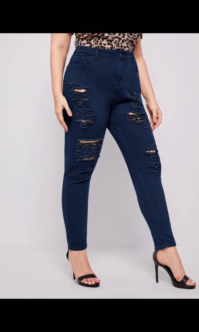 Equilibrium J8287 - Colombian Skinny Jeans Mid-Rise Stretch Curvy
