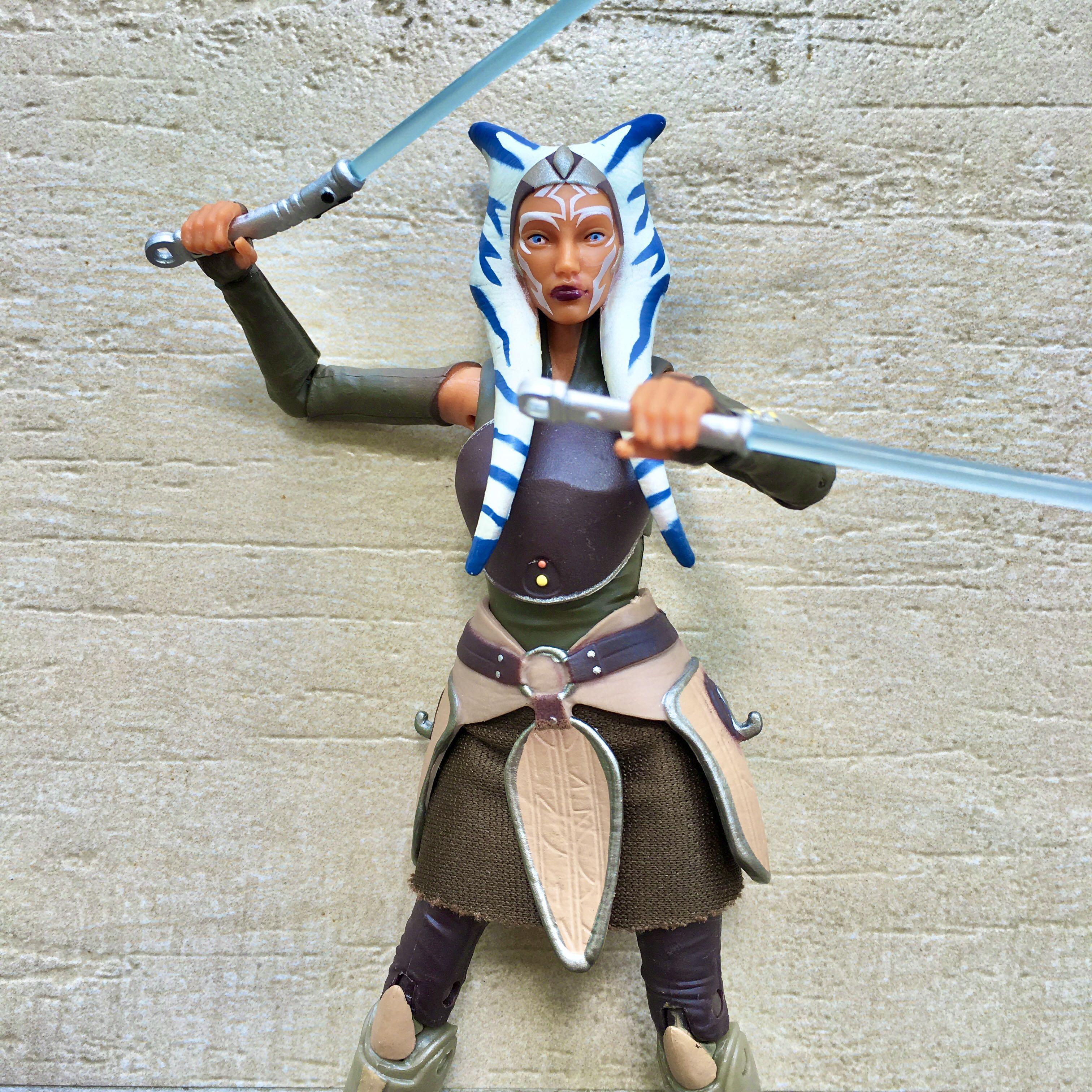 Star Wars Ahsoka Tano Black Series 6” inch scale action figures the