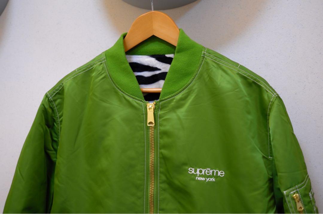 セットアップ Contrast STITCH Stitch Reversible SUPREME JACKET MA-1 ...