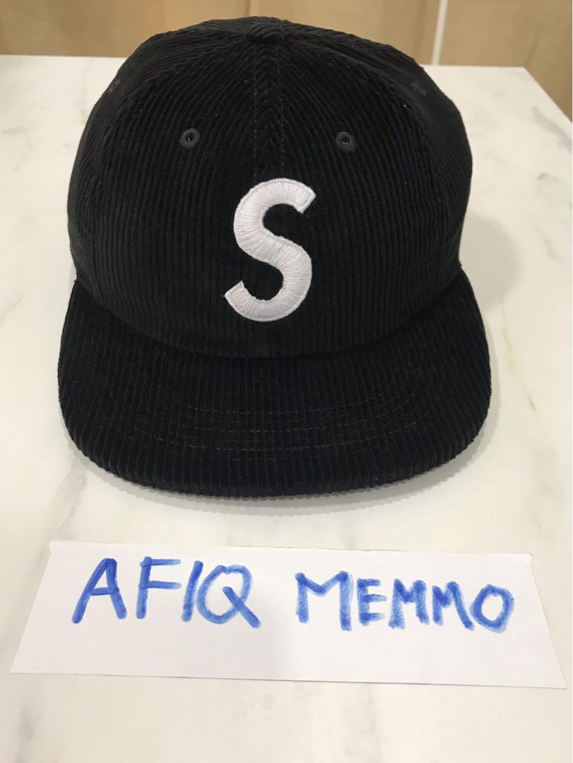 Supreme S Logo Corduroy 6 Panel