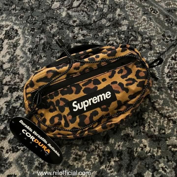 supreme 2020 Waist Bag leopard